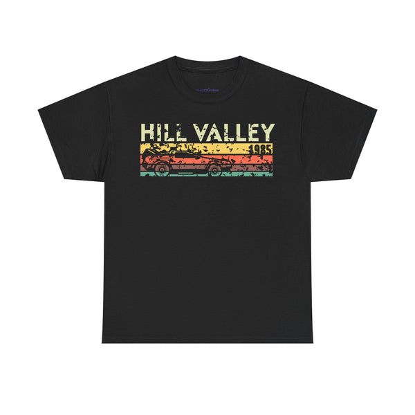 Back To The Future Hill Valley Delorean Premium T-Shirt