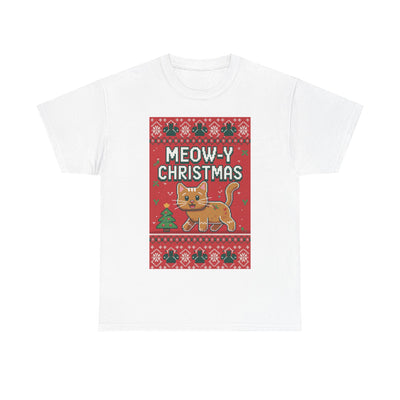 Meowy Christmas Cat Sweater