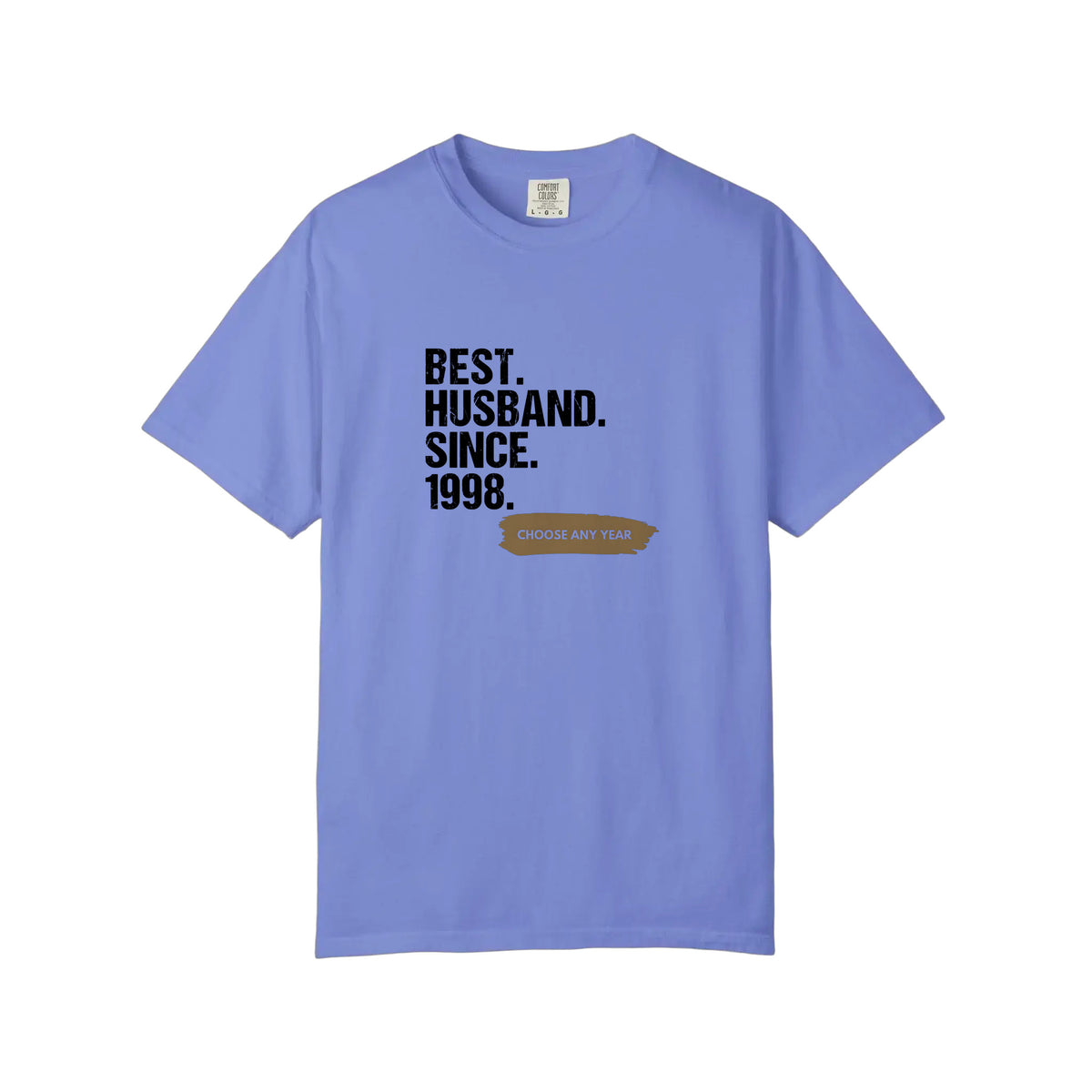 Comfort Colors® best_husband_dark print Tee