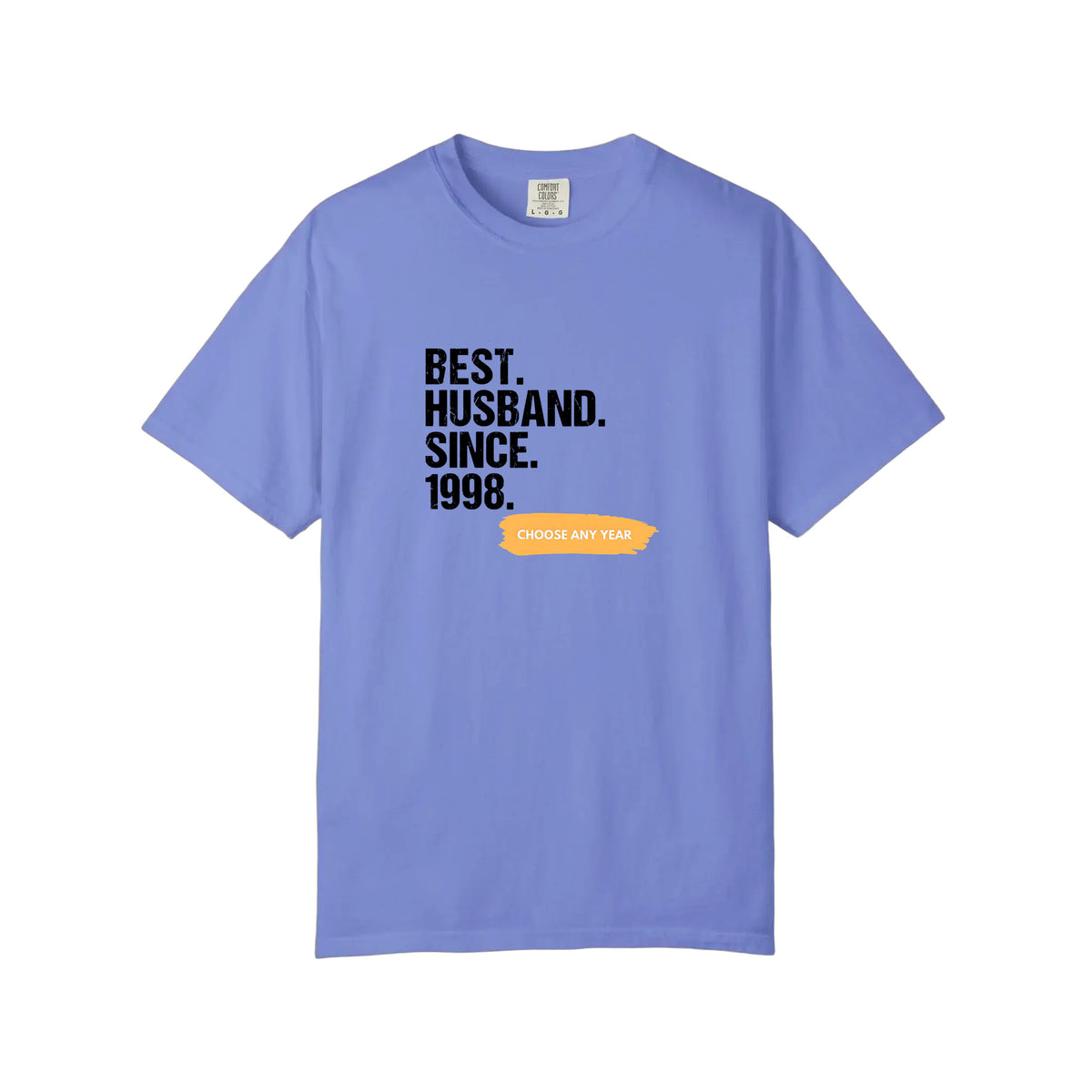Comfort Colors® best_husband_dark print Tee