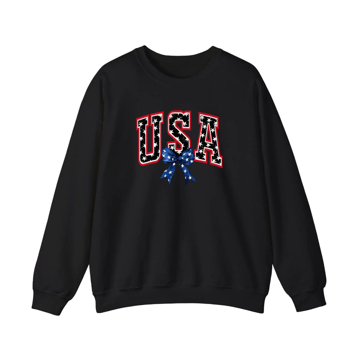 USA Varsity Star Bow Sweatshirt