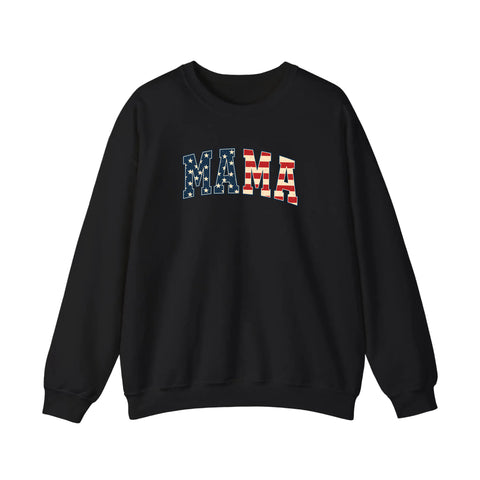 Stars And Stripes Mama Sweatshirt