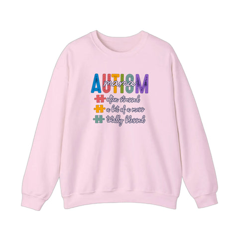 Autism Mama Totally Blessed Sweatshirt