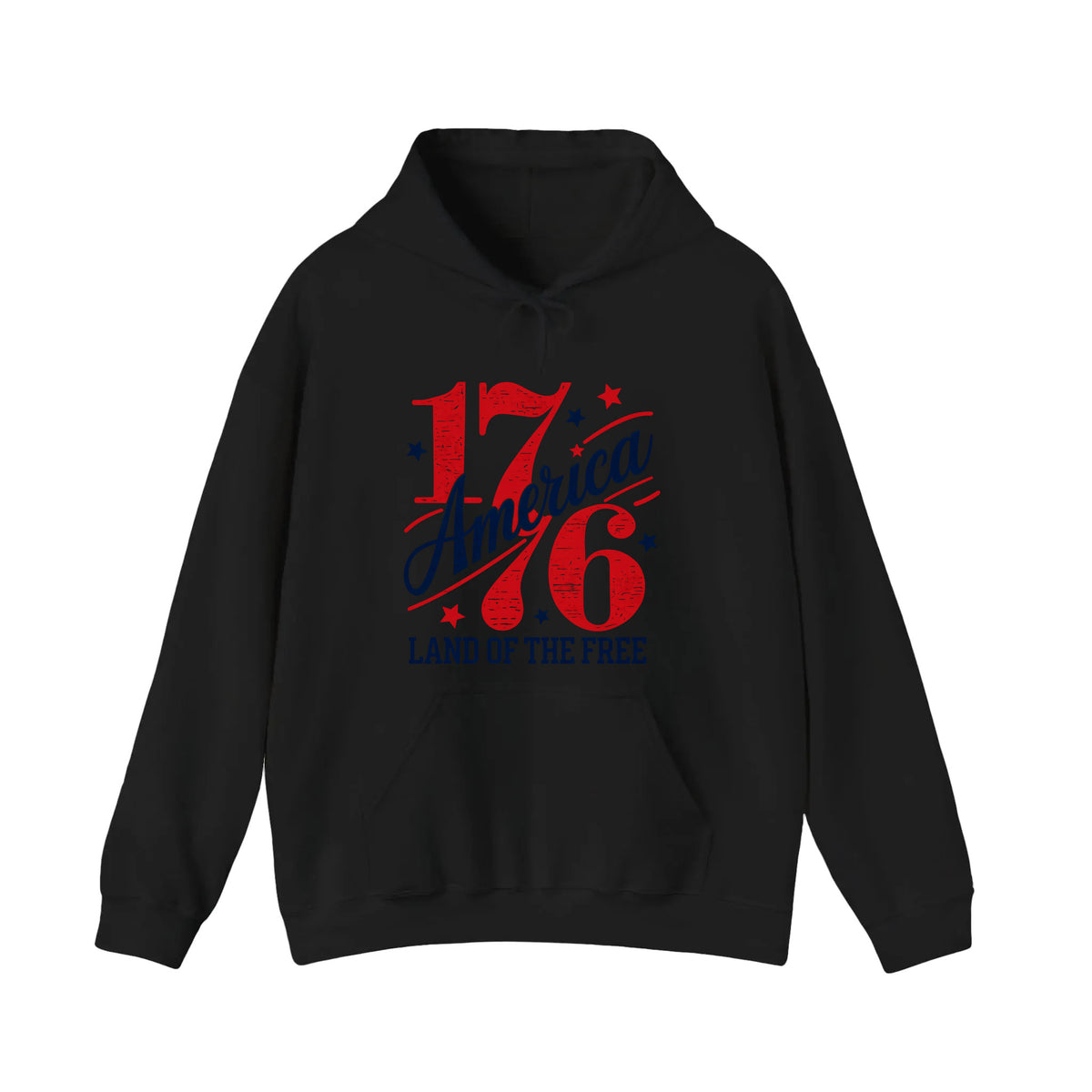 America 1776 Land Of The Free Hoodie
