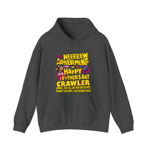 New Achievement Happy Father's Day Crawler Hoodie