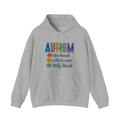 Autism Mama Totally Blessed Hoodie