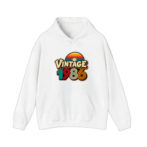 Vintage 1986 Retro Sunset Hoodie
