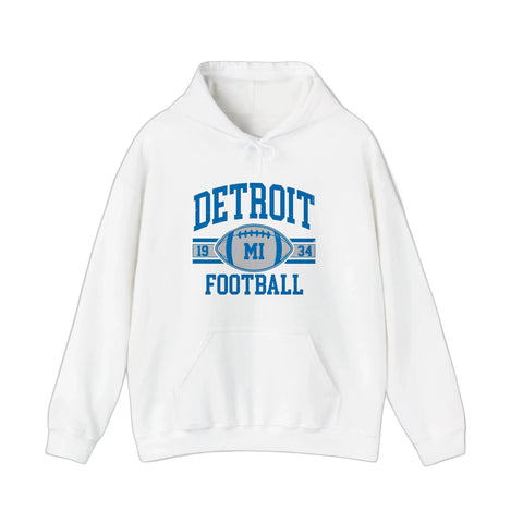 Detroit Football Est 1934 Hoodie