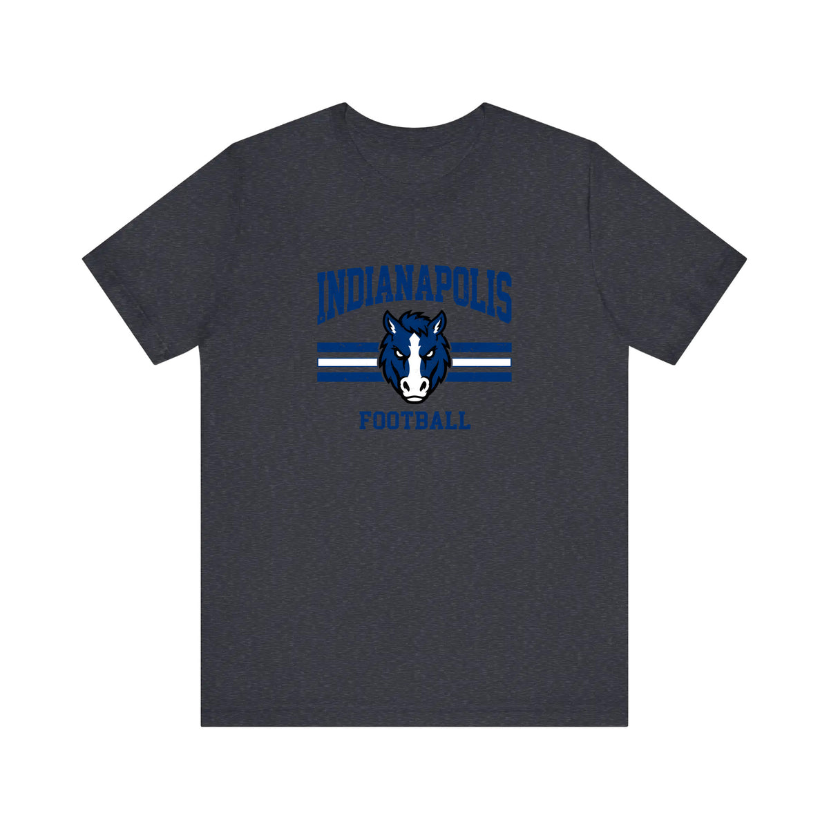 Indianapolis Football Colt Mascot Quality Tee