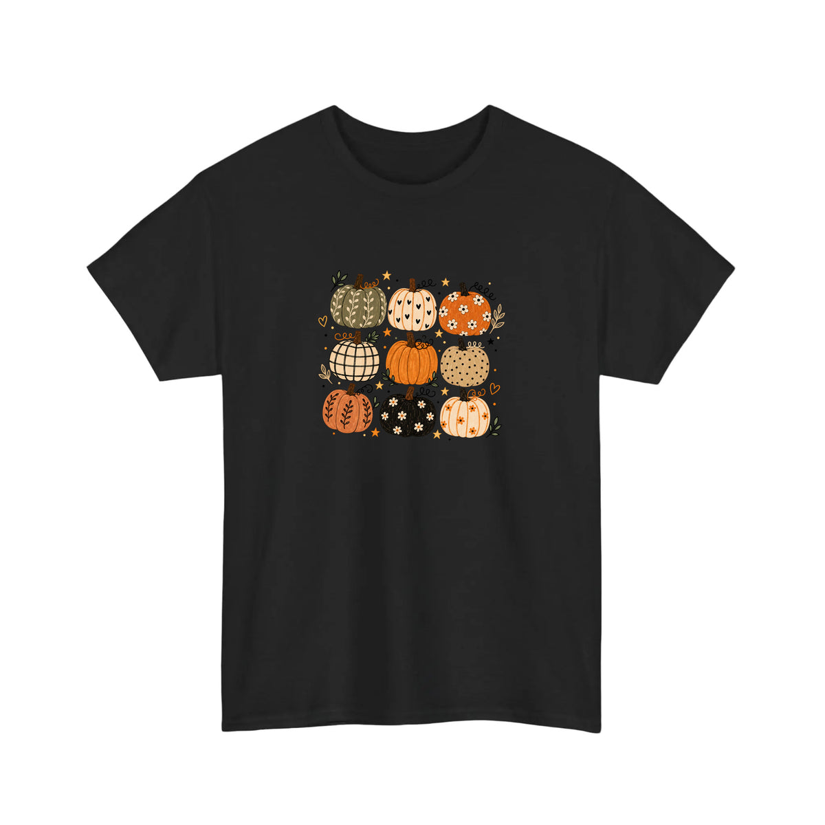 Patterned Pumpkin Patch Tee