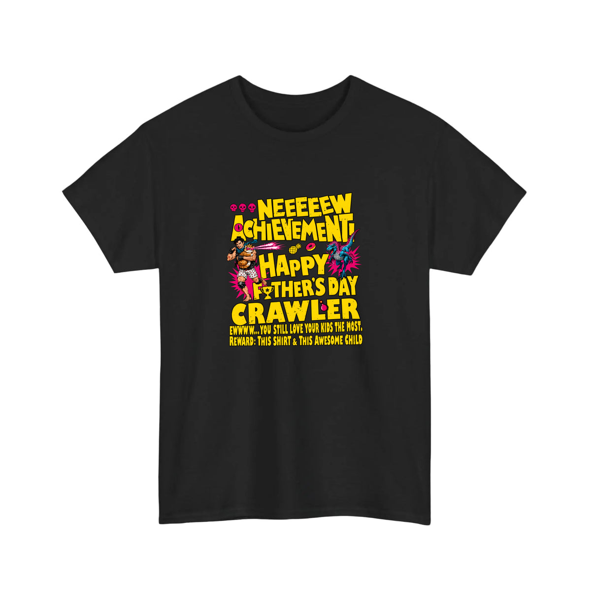 New Achievement Happy Father's Day Crawler Tee