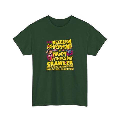 New Achievement Happy Father's Day Crawler Tee