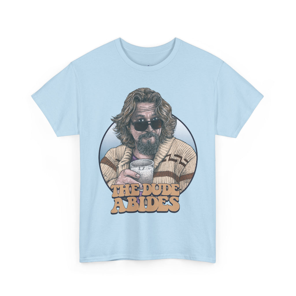 Big Lebowski Dude Abides Beverage B Premium T-Shirt