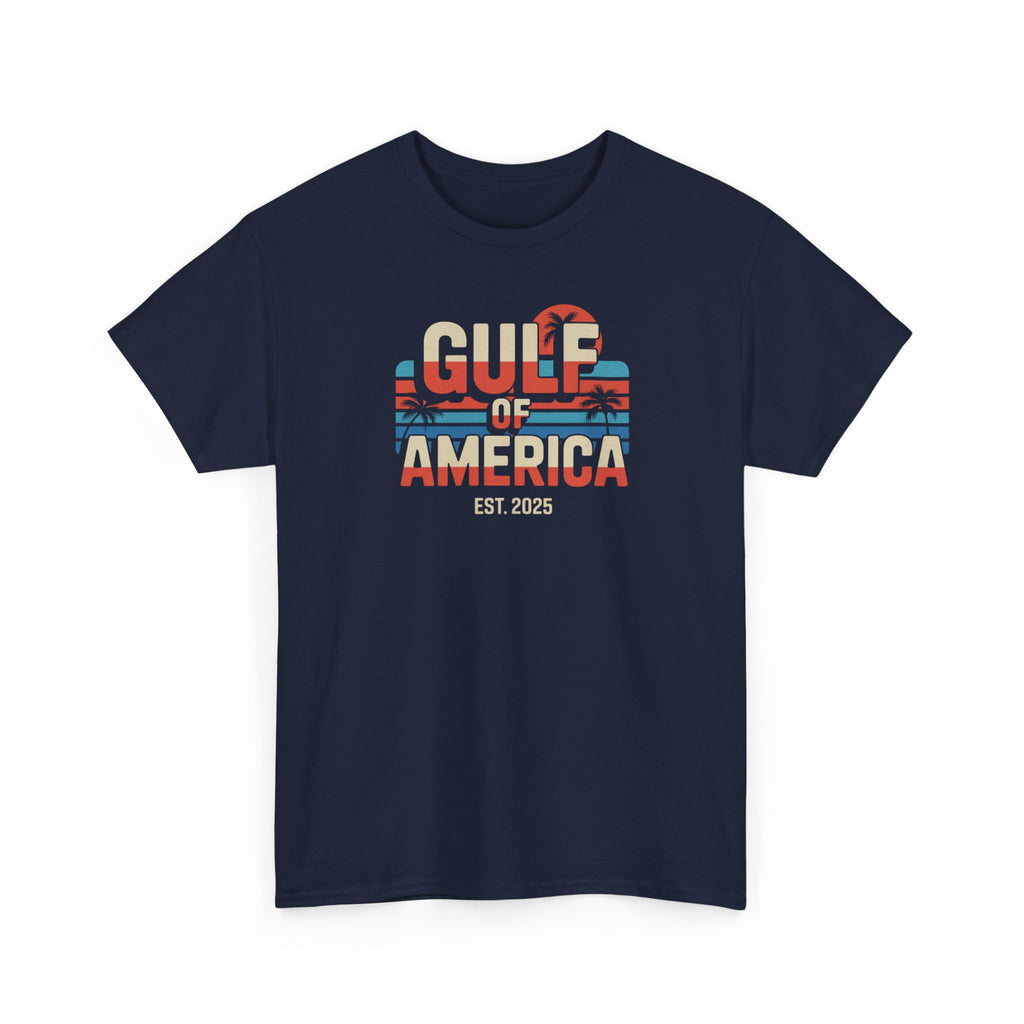 Gulf Sunset Retro Tee
