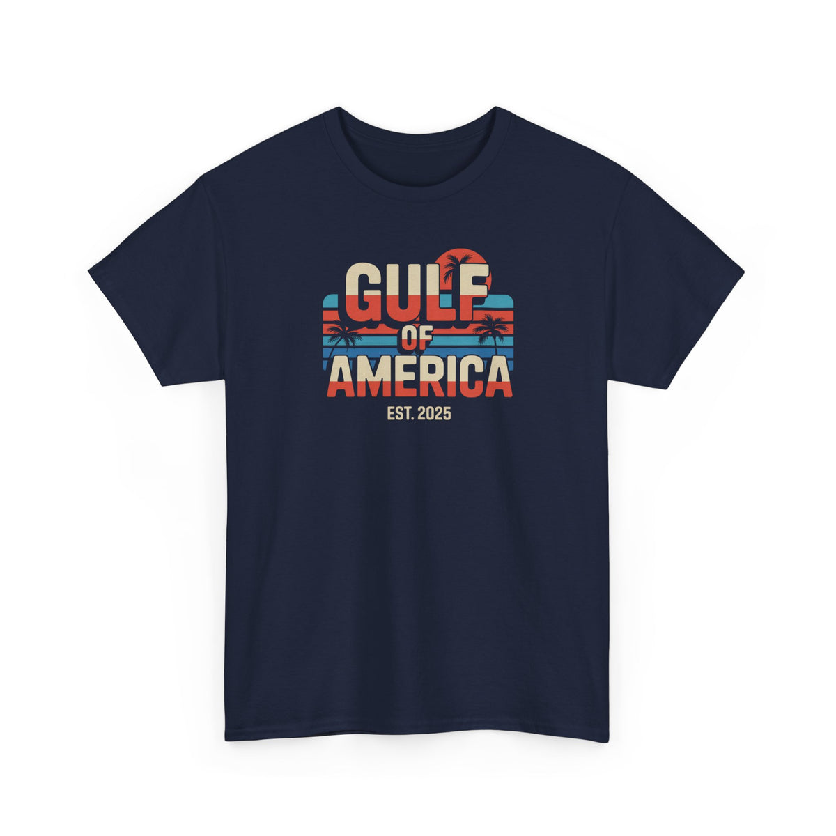 Gulf Sunset Retro Tee