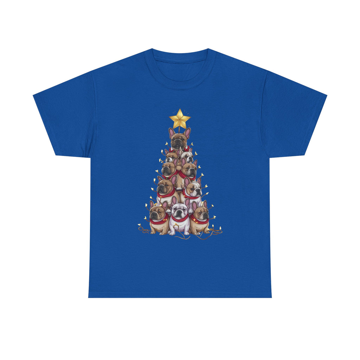 Frenchie Holiday Tree Tee