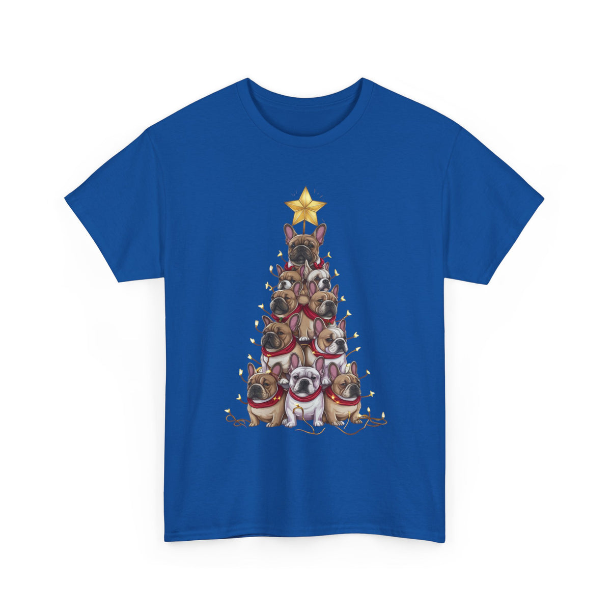 Frenchie Holiday Tree Tee