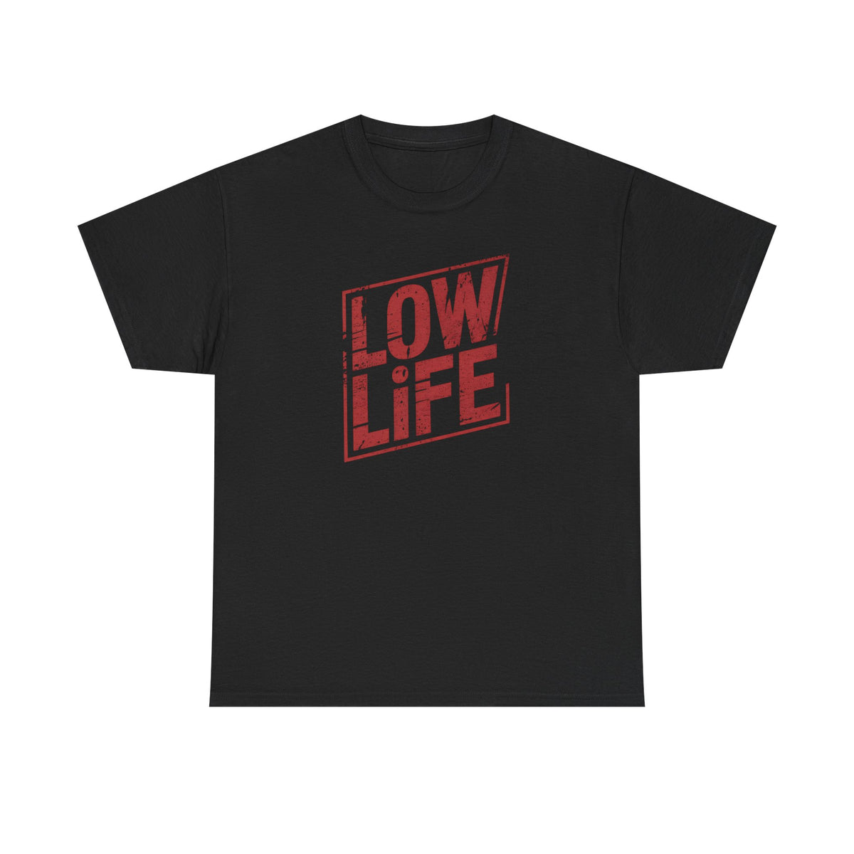 Low Vibe Distressed Tee