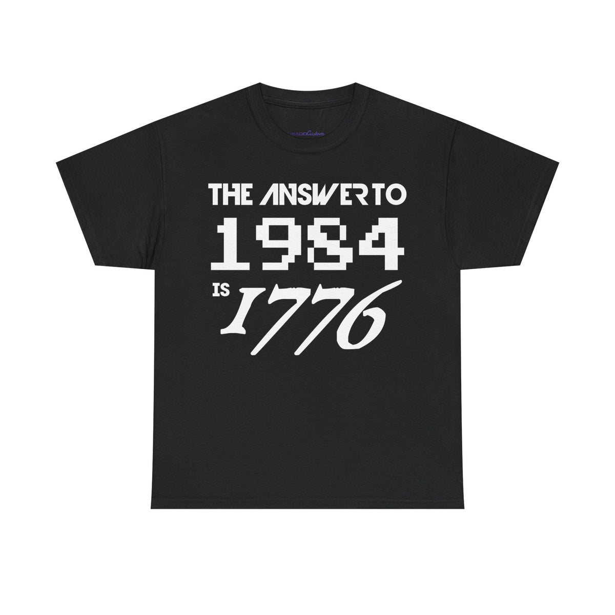 Answer To 1984 Is 1776 New White Premium T-Shirt