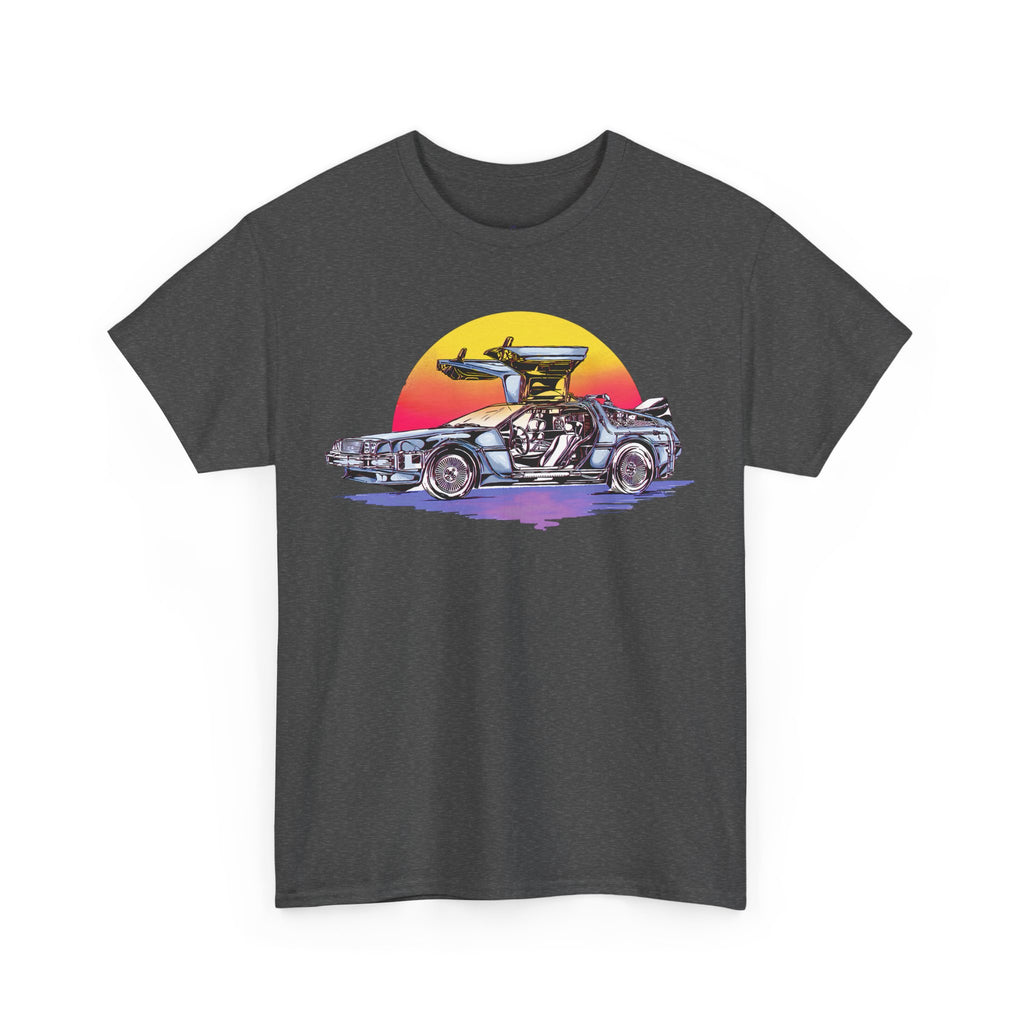 Delorean Sunset Copy Premium T-Shirt