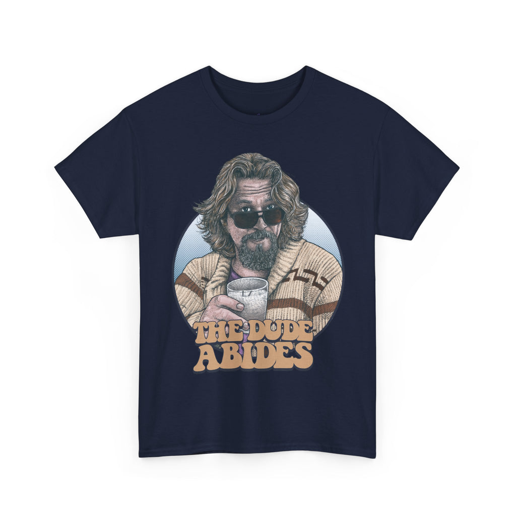 Big Lebowski Dude Abides Beverage B Premium T-Shirt