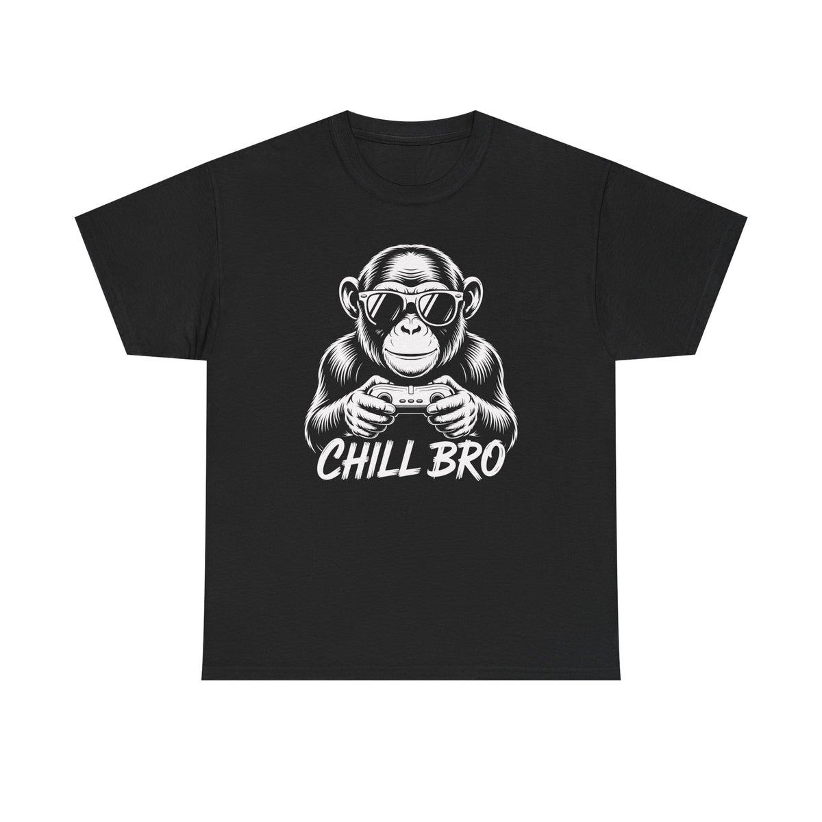 Cool Gamer Chimp Tee