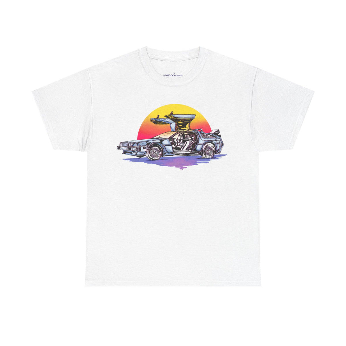 Delorean Sunset Copy Premium T-Shirt