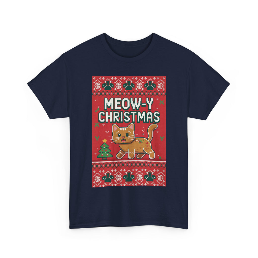 Meowy Christmas Cat Sweater