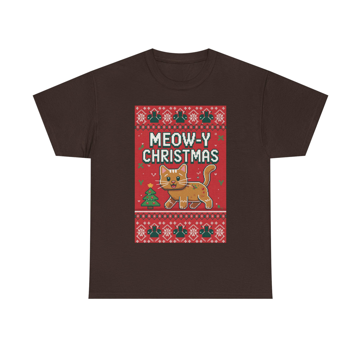 Meowy Christmas Cat Sweater