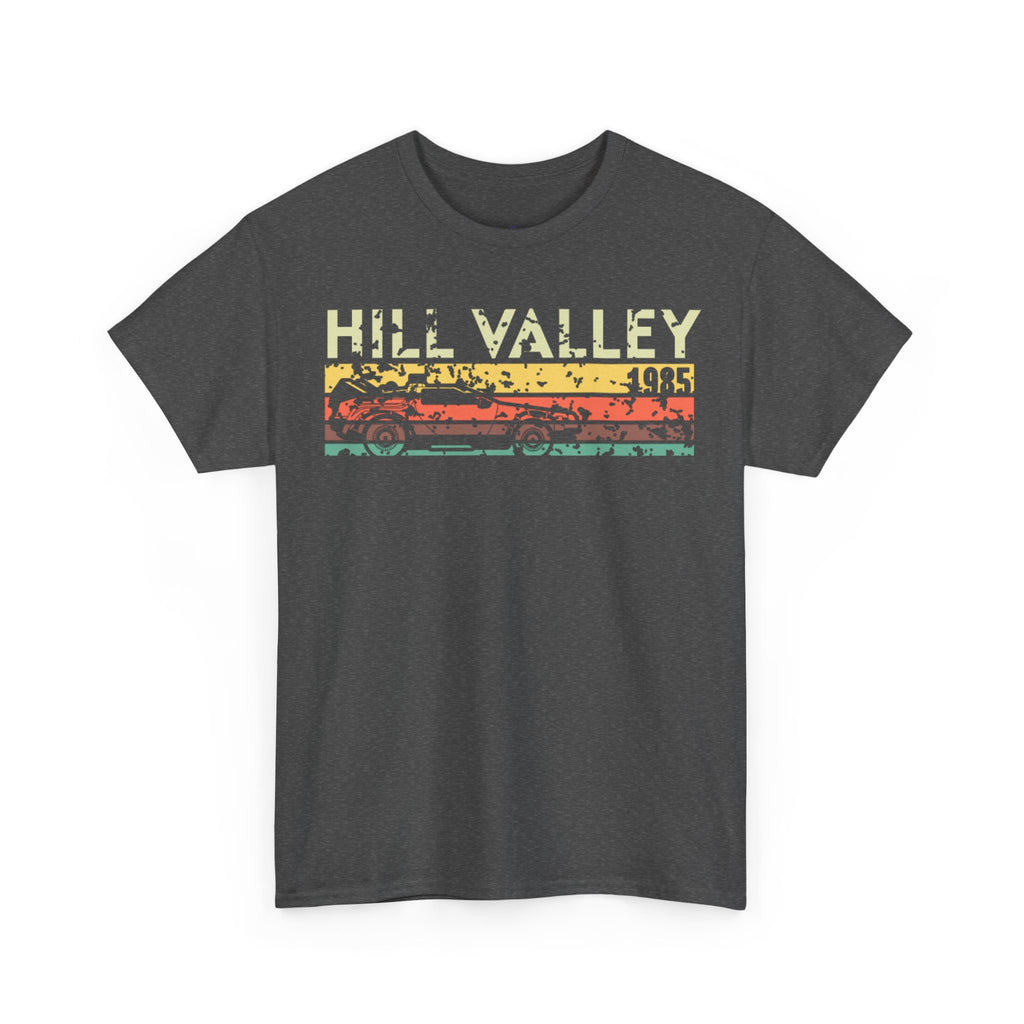 Back To The Future Hill Valley Delorean Premium T-Shirt
