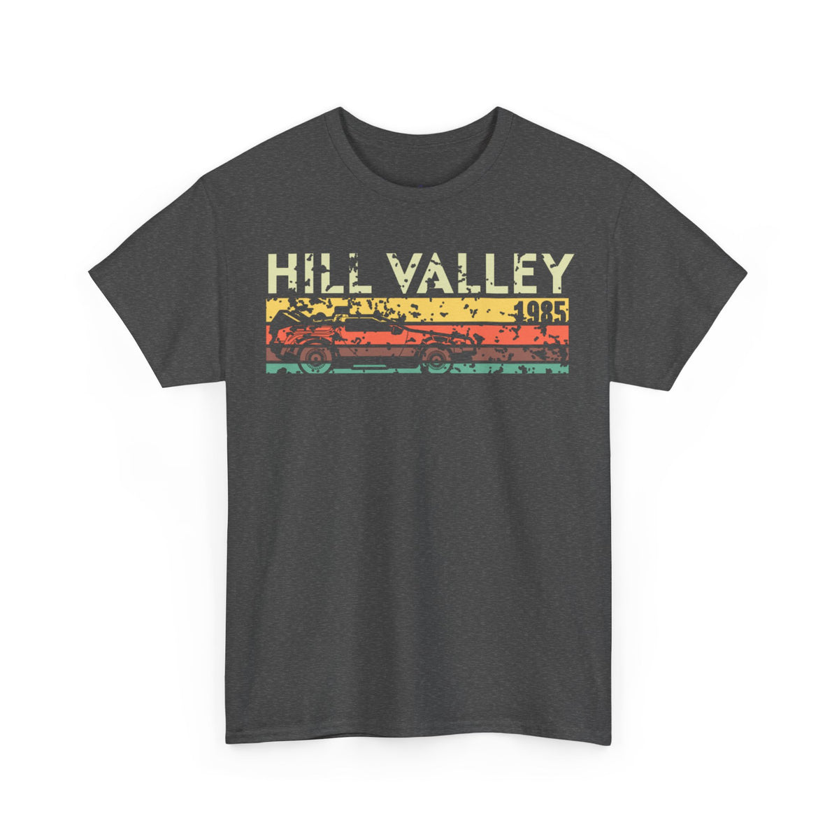 Back To The Future Hill Valley Delorean Premium T-Shirt