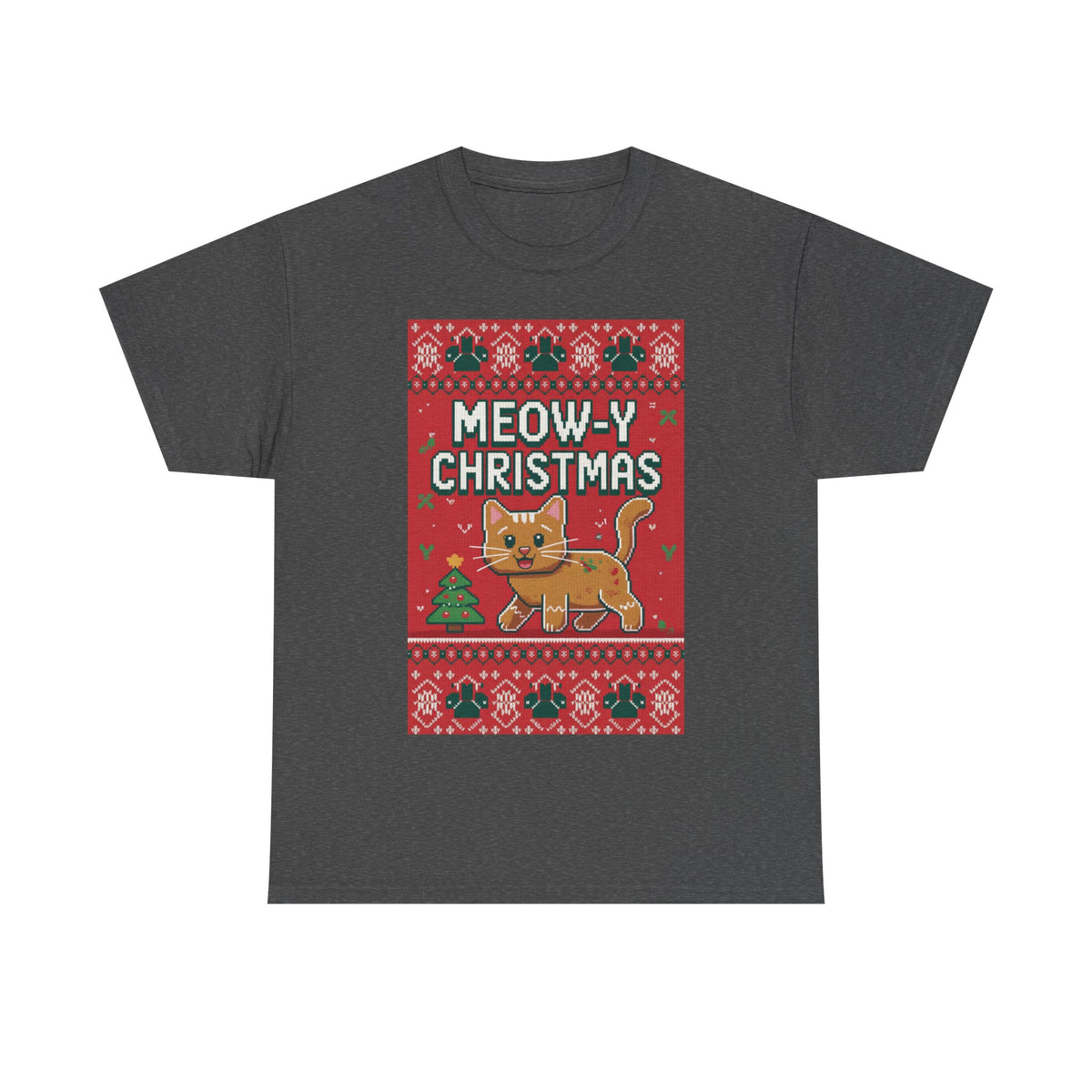 Meowy Christmas Cat Sweater