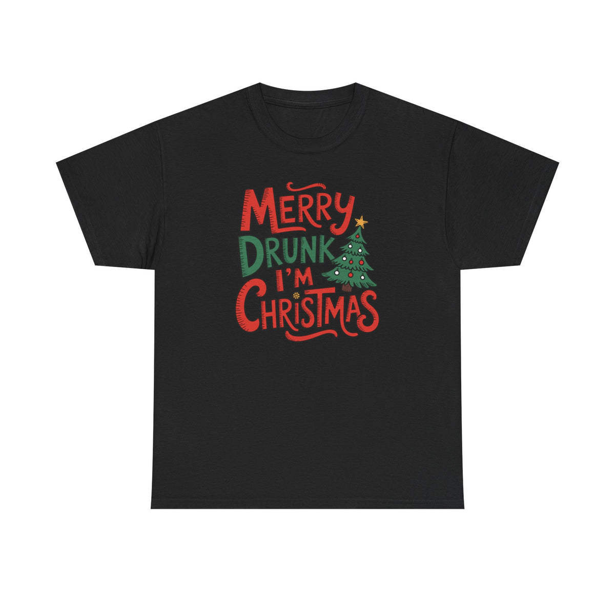 Tipsy Merry Christmas Tee