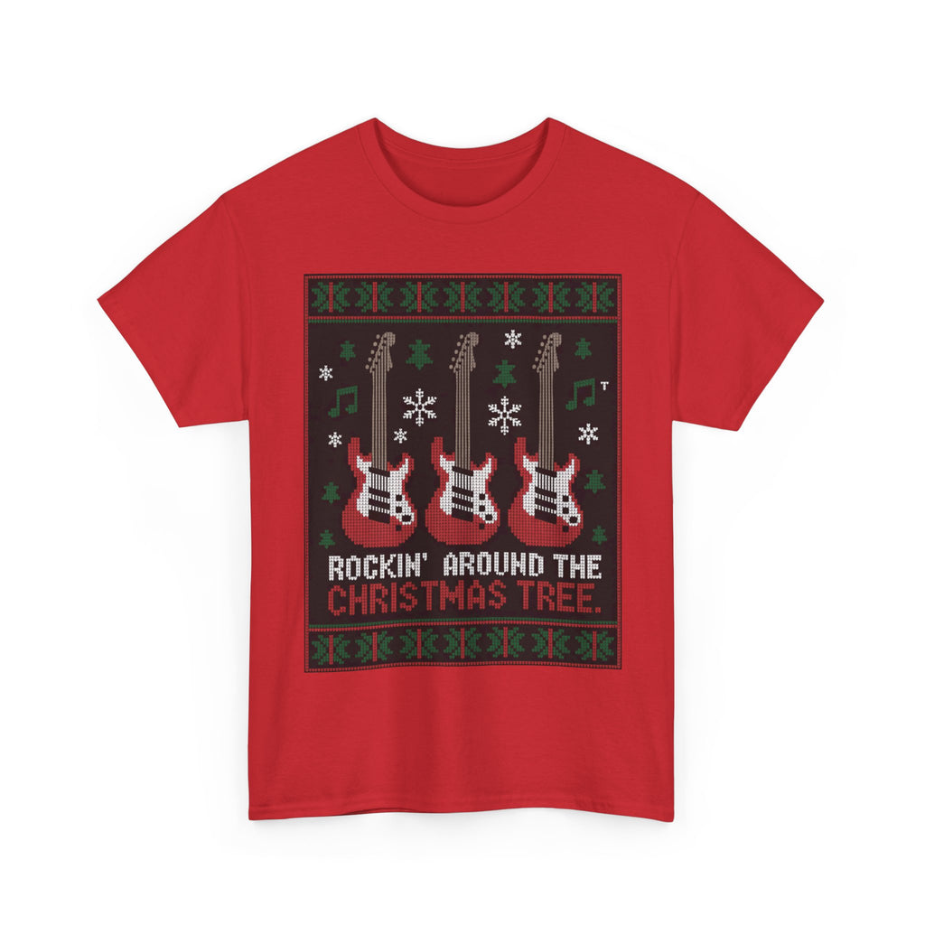 Rockin' Holiday Guitar Sweater