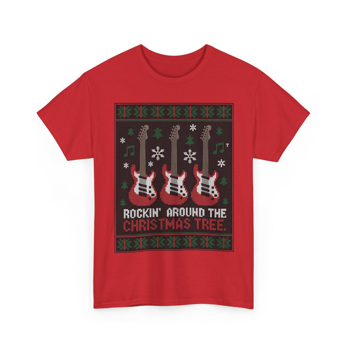 Rockin' Holiday Guitar Sweater