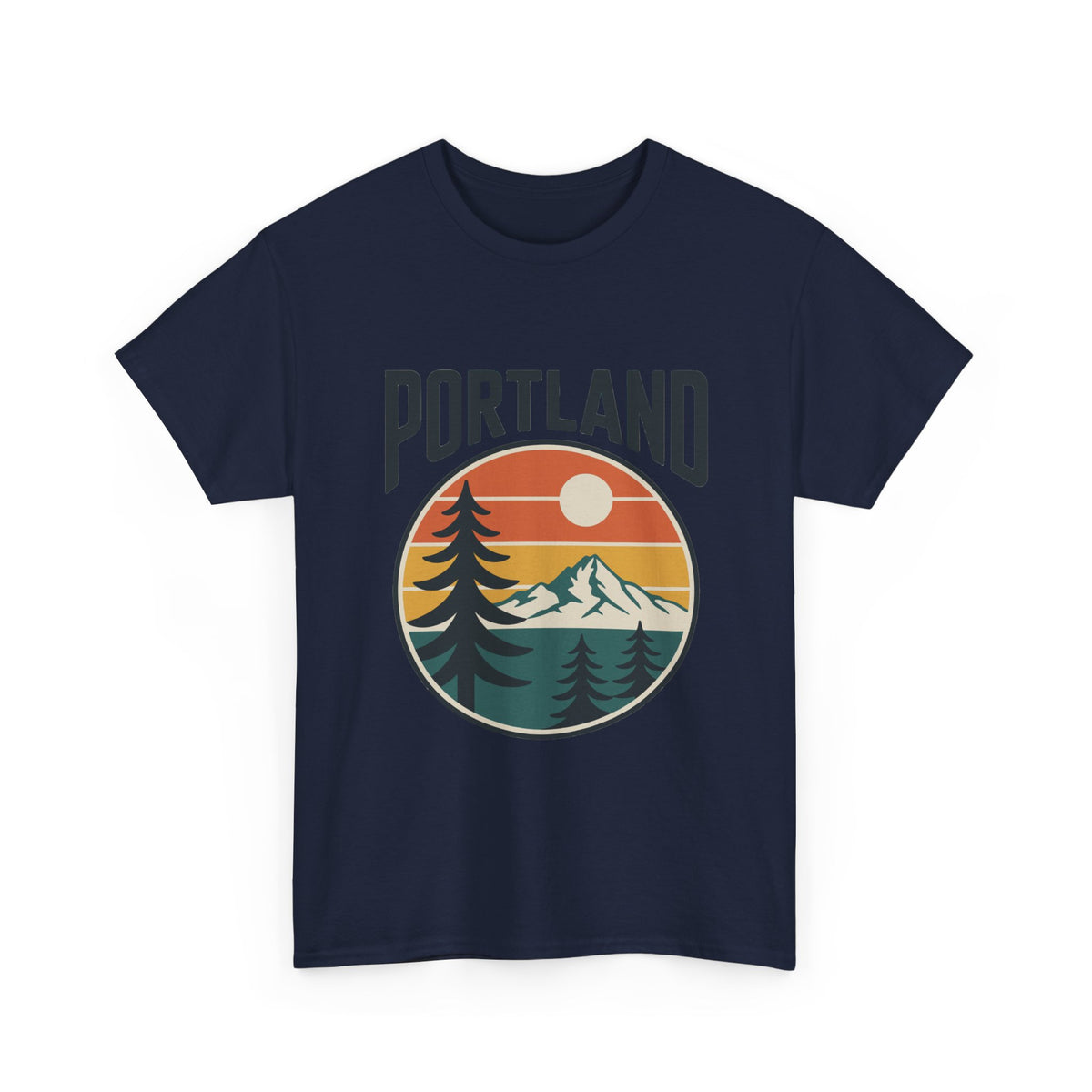 Rose City Retro Sunset Tee