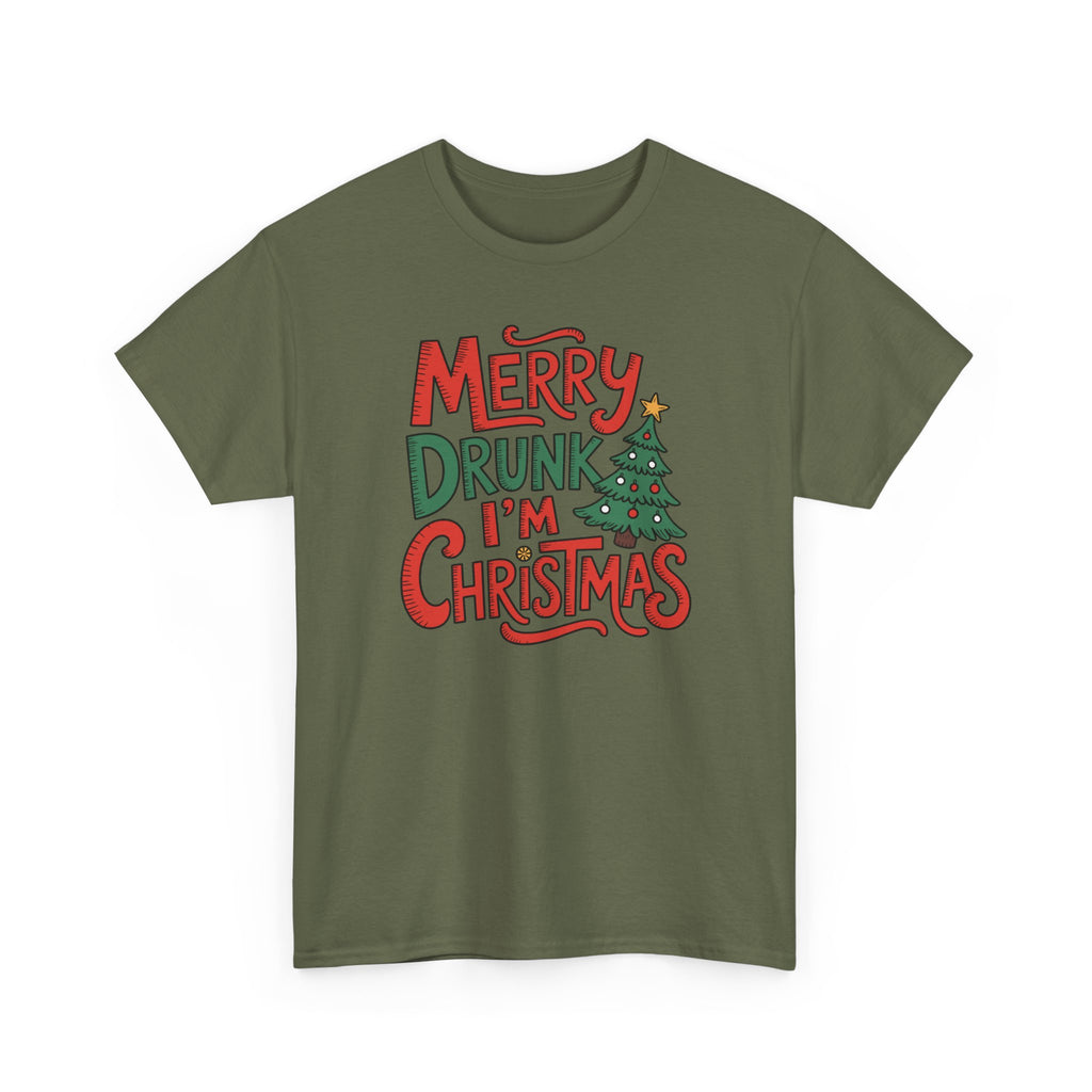 Tipsy Merry Christmas Tee