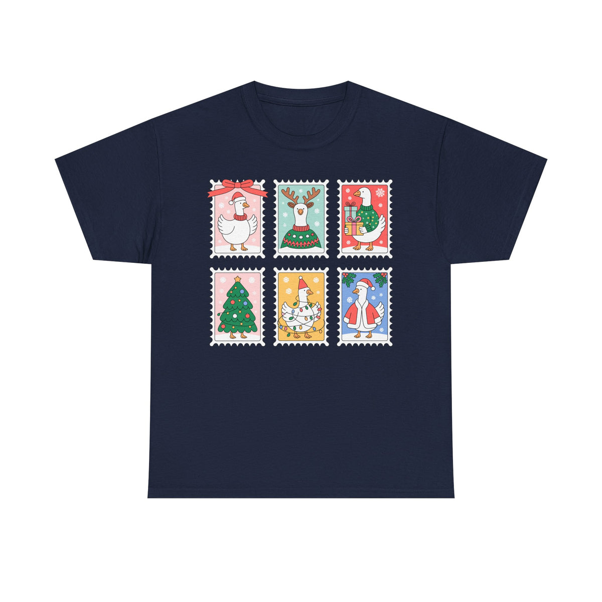 Festive Goose Stamp Tee