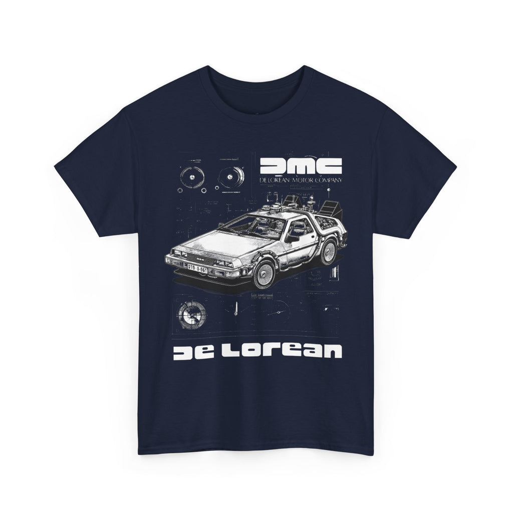 Back To The Future Delorean Specs Premium T-Shirt