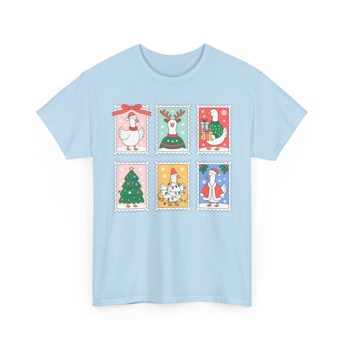 Festive Goose Stamp Tee