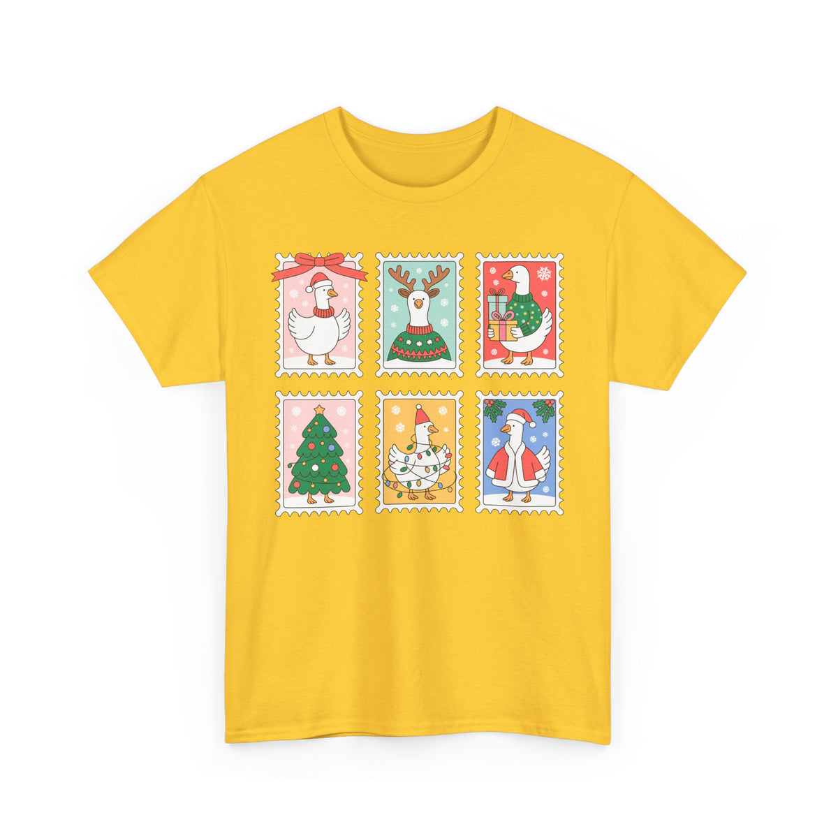 Festive Goose Stamp Tee