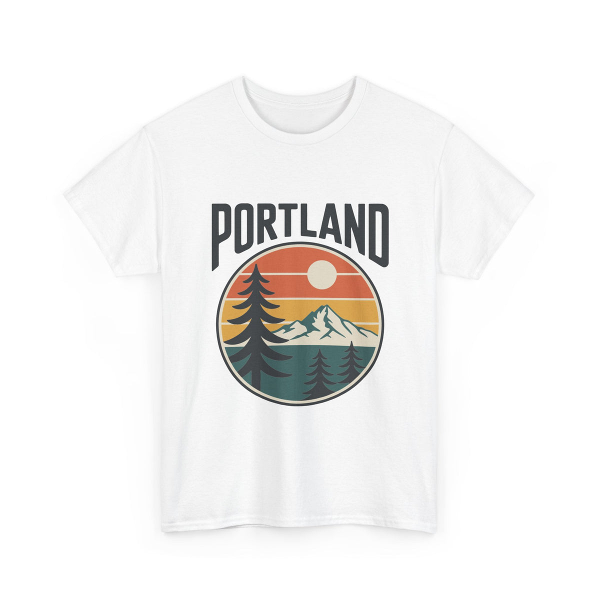 Rose City Retro Sunset Tee
