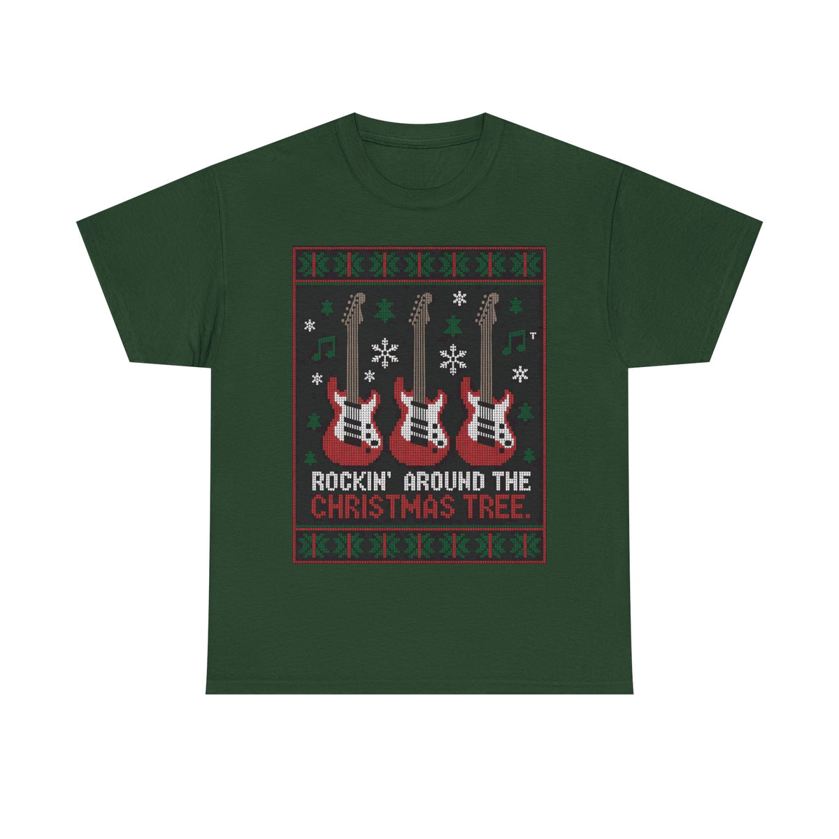 Rockin' Holiday Guitar Sweater