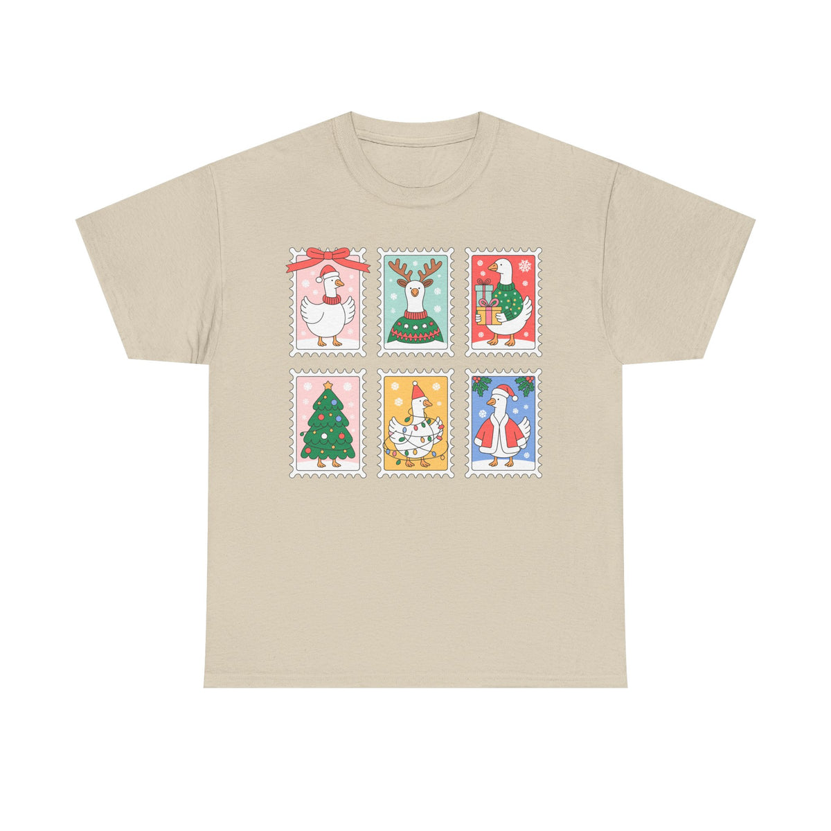 Festive Goose Stamp Tee