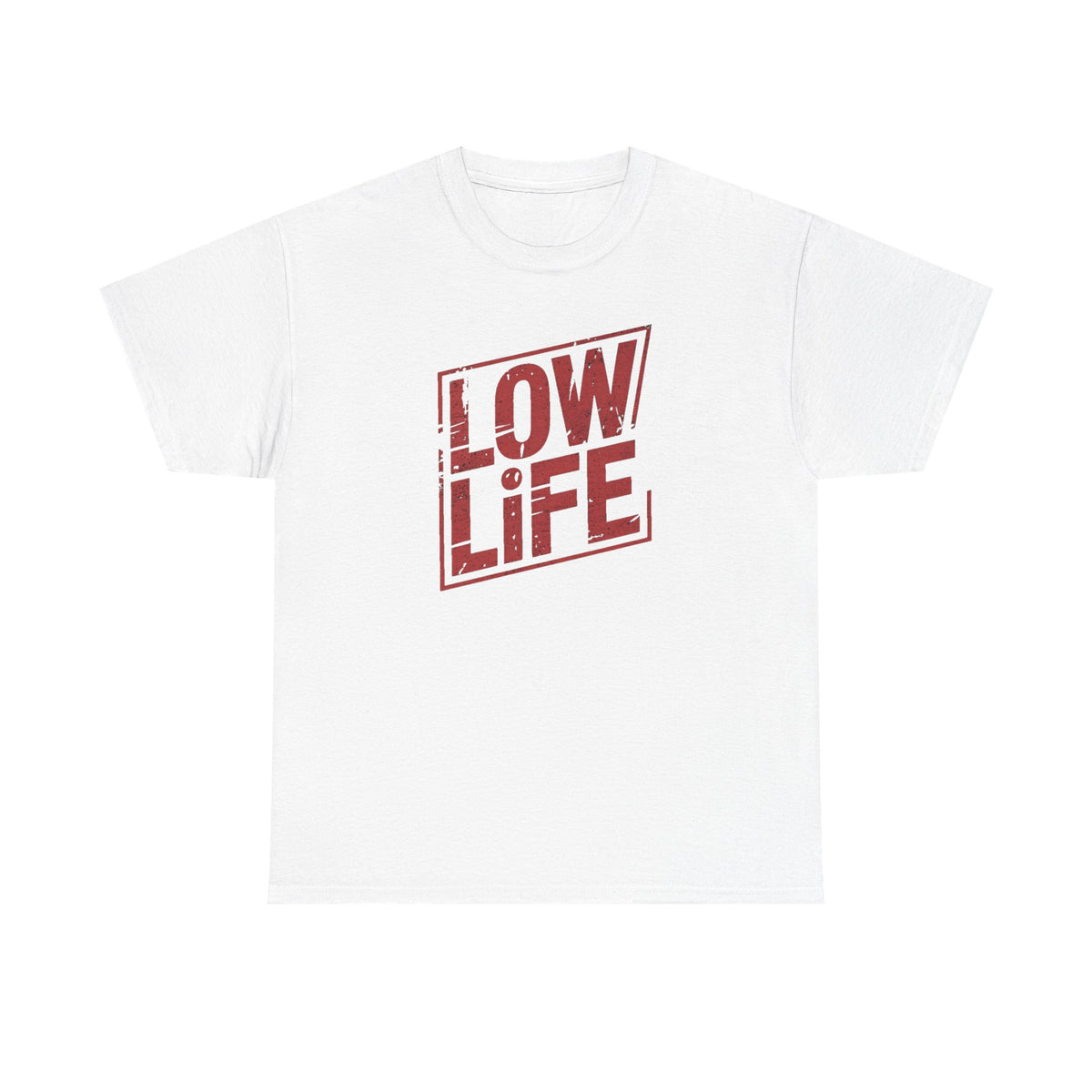 Low Vibe Distressed Tee