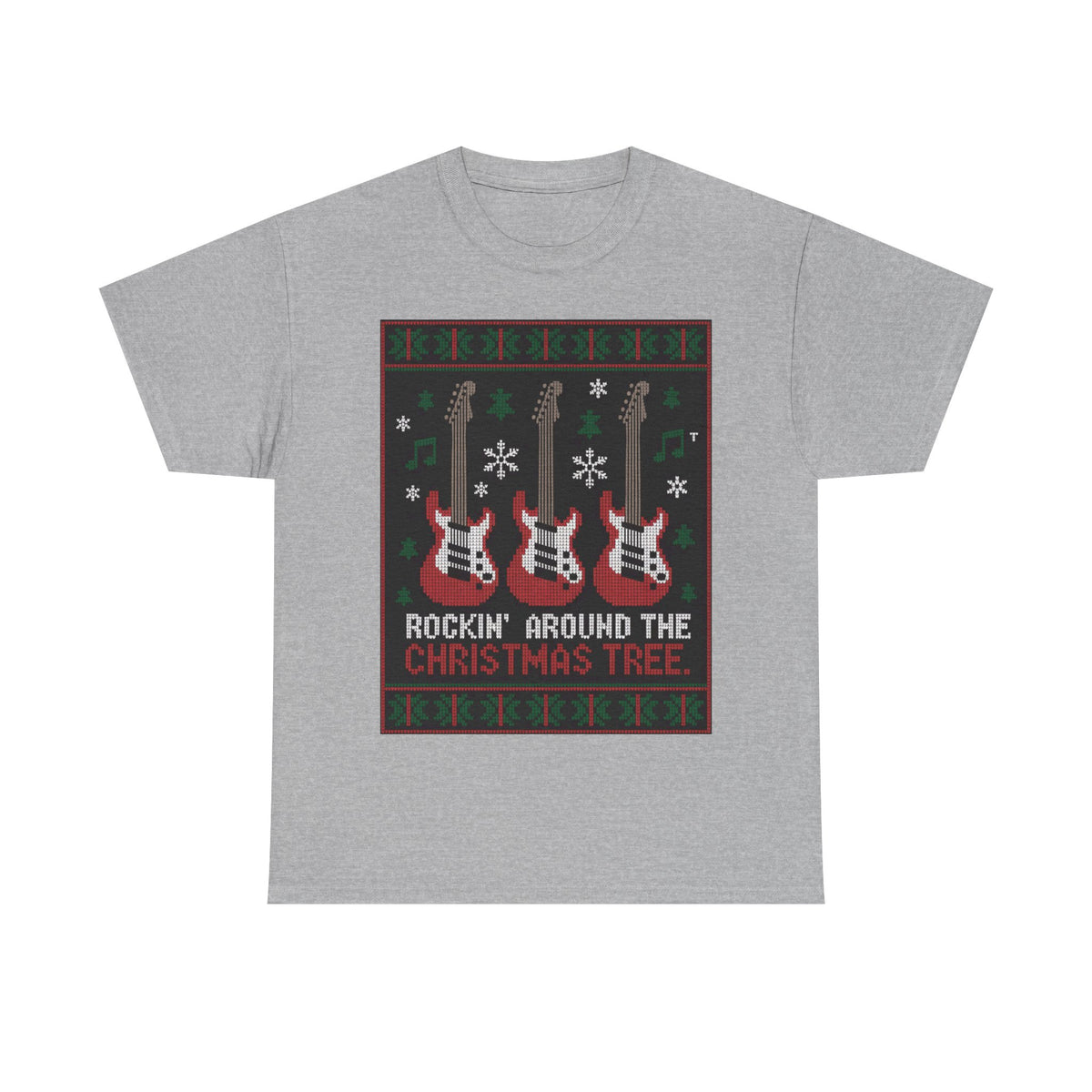 Rockin' Holiday Guitar Sweater