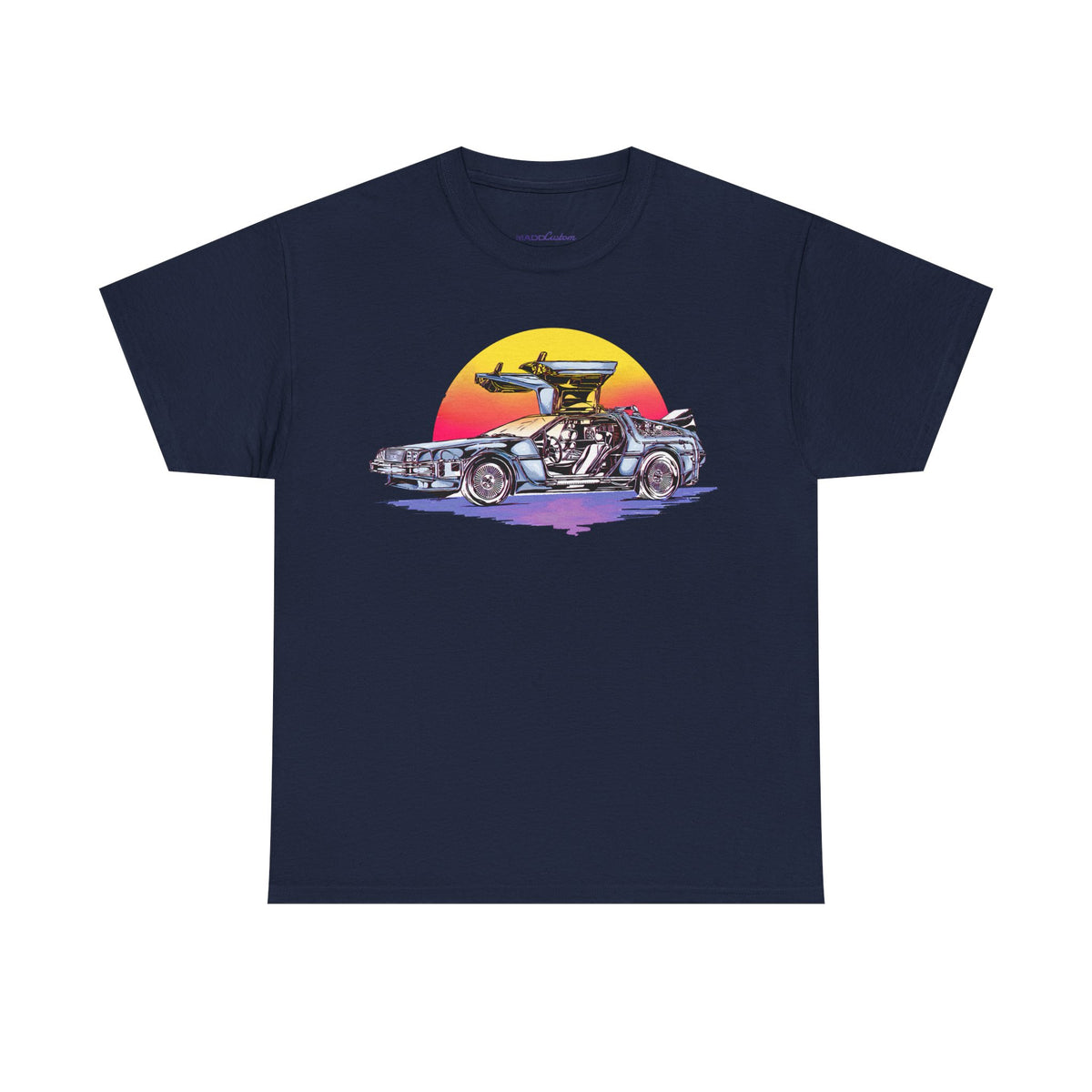 Delorean Sunset Copy Premium T-Shirt