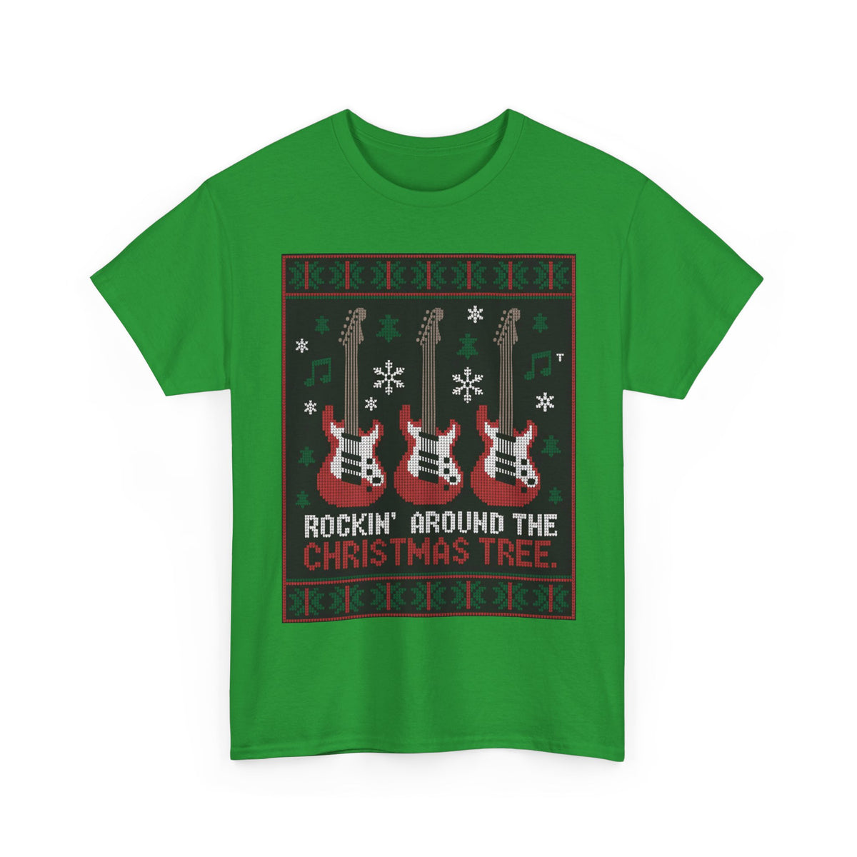 Rockin' Holiday Guitar Sweater