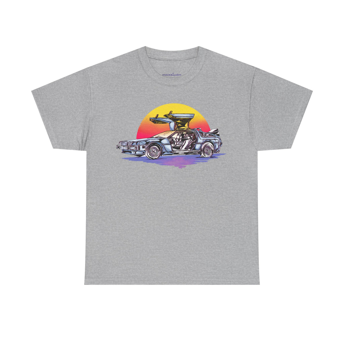 Delorean Sunset Copy Premium T-Shirt