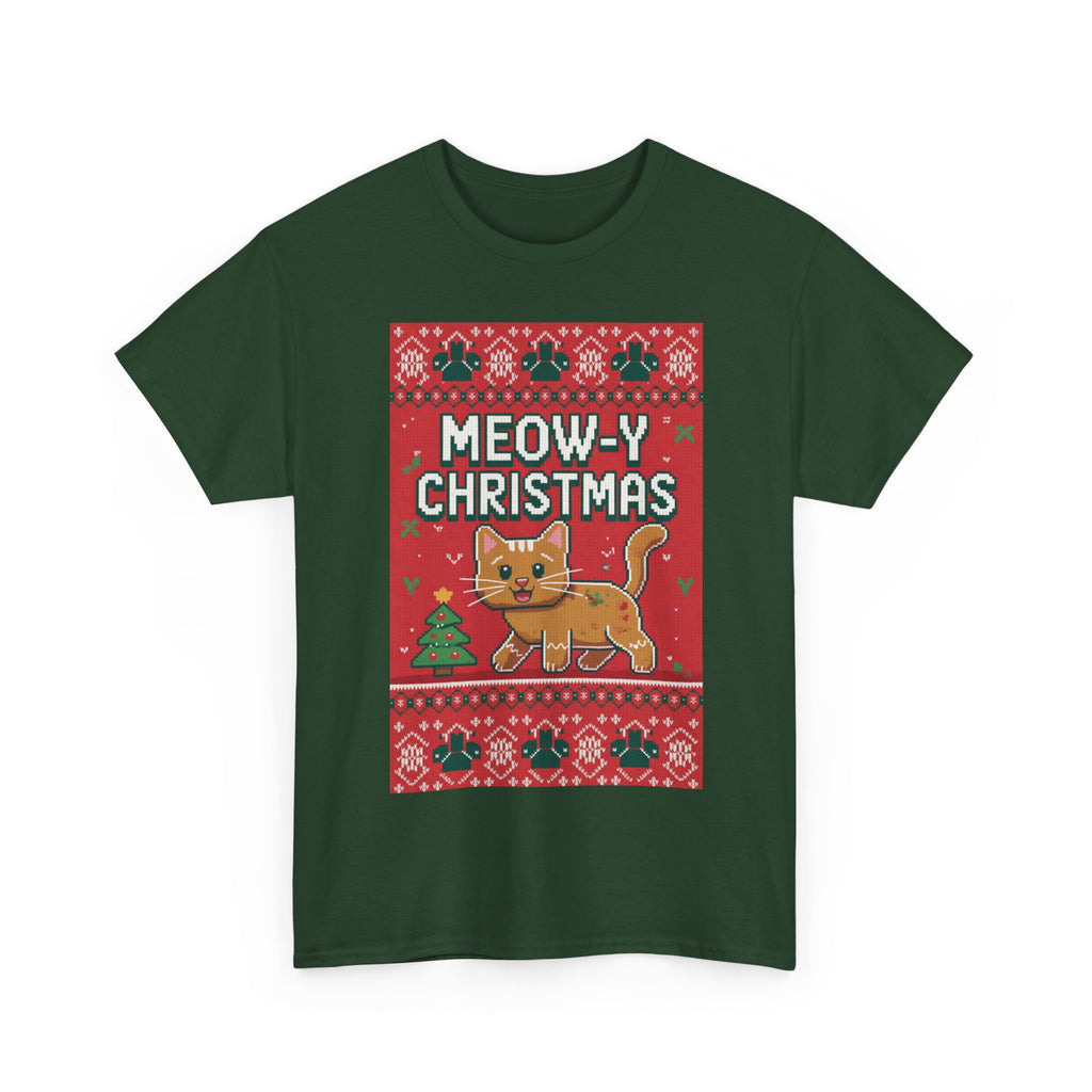 Meowy Christmas Cat Sweater